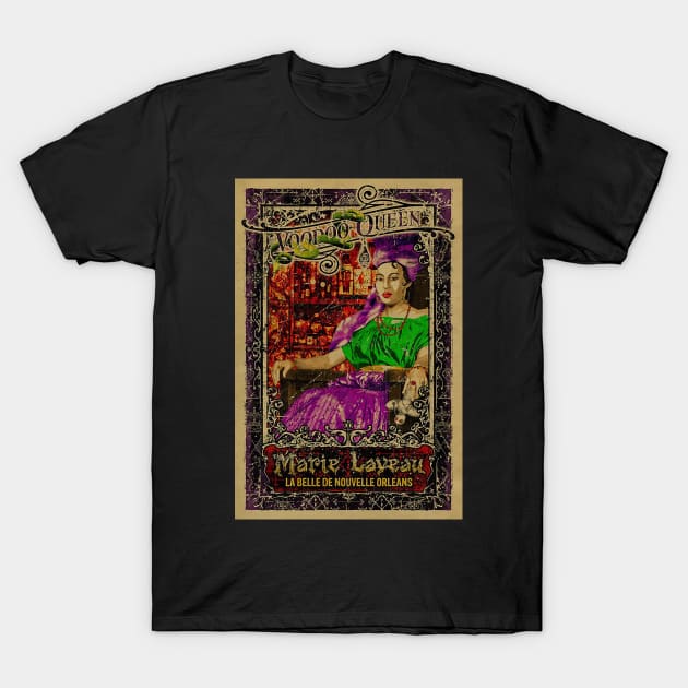 Marie Laveau Voodoo Queen T-Shirt by We Saw the Devil: A True Crime Podcast